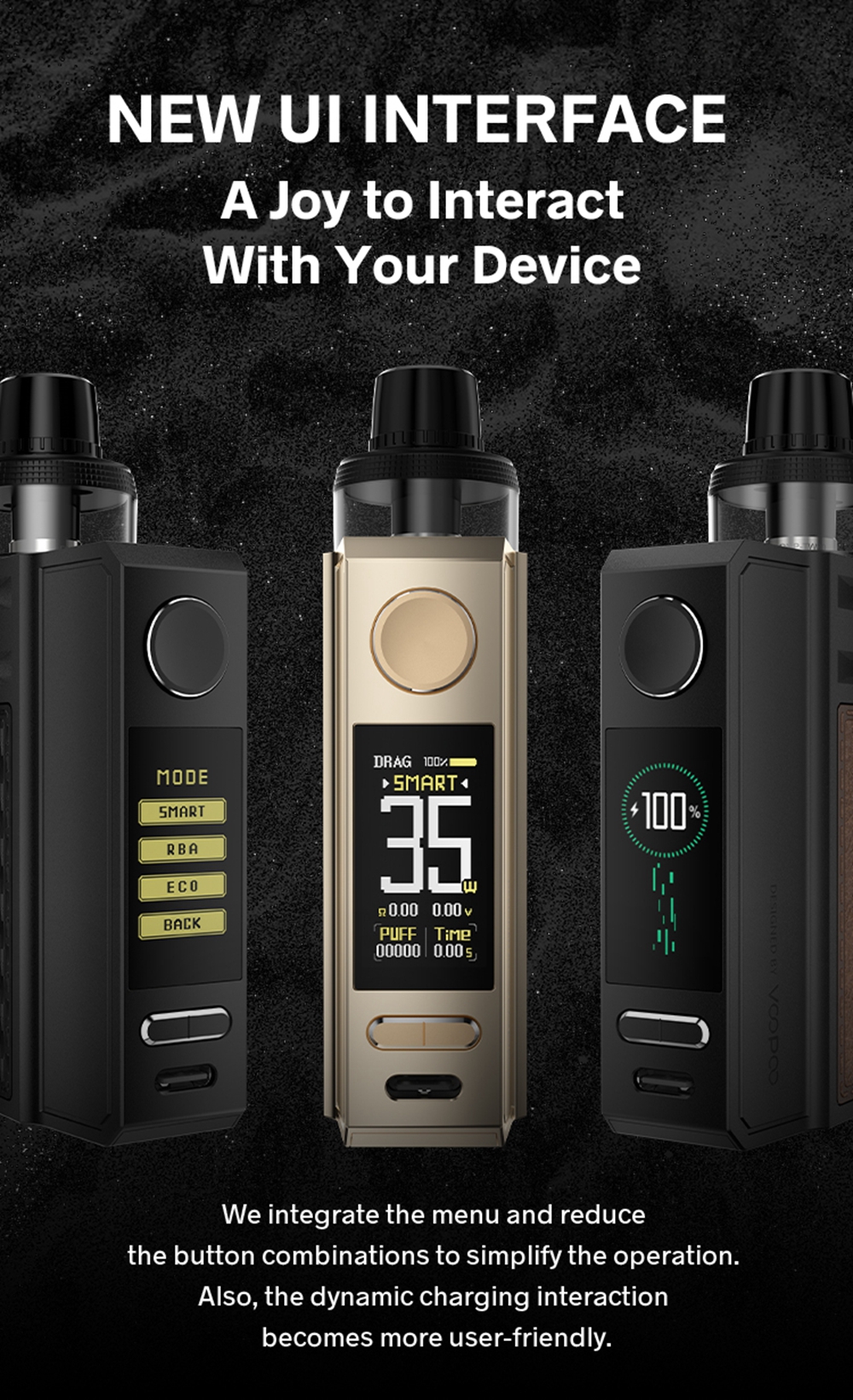 Kit Drag E60 Voopoo Vape Mod Box Cyprus vape shop online,ecig store